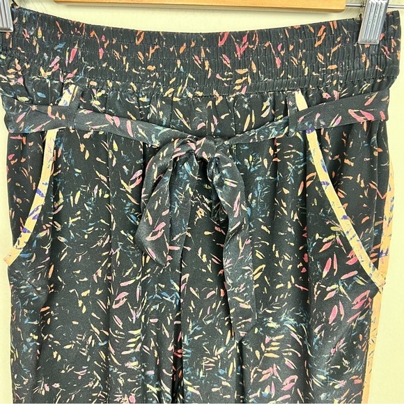 IRO Joey 100% Silk Floral Print Pull On Trouser Pants size 36 / US 4 - Picture 11 of 15